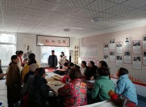 山东枣庄薛城区总工会 春节暖工，工人文化宫飘出浓浓“文化味”